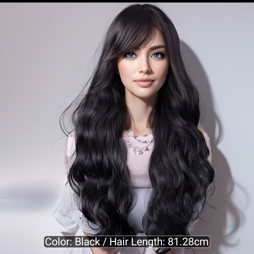 Premium Long Body Wave Black Wig (81.28 cm / 32")