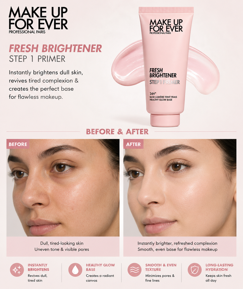 MAKE UP FOR EVER - Fresh Brightener Step - 1 Primer