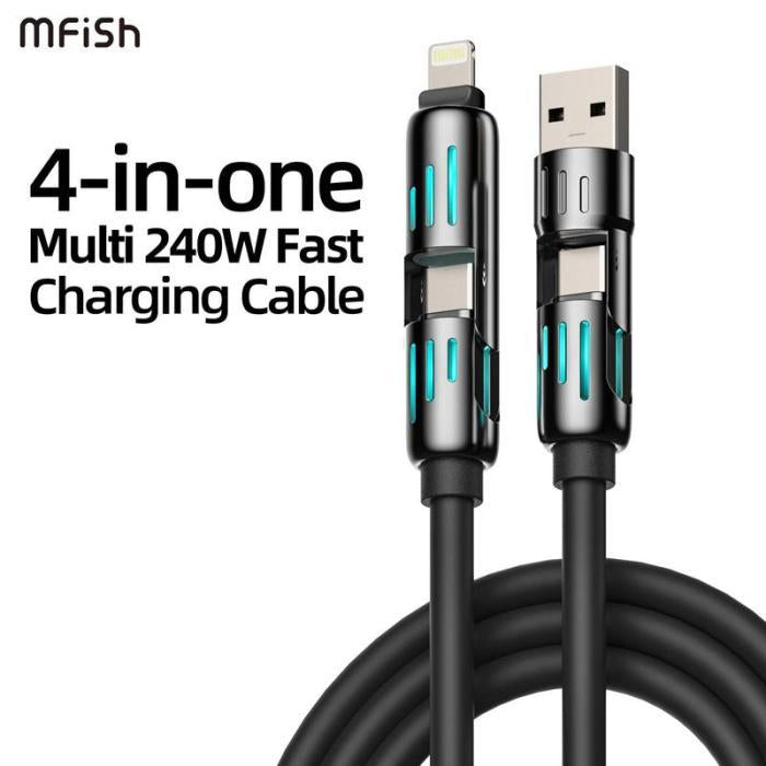 4-in-1 Multi USB Charging Cable
Top