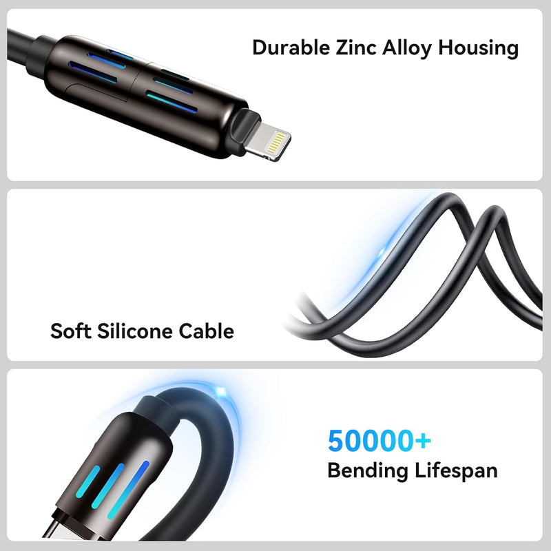 4-in-1 Multi USB Charging Cable
Top